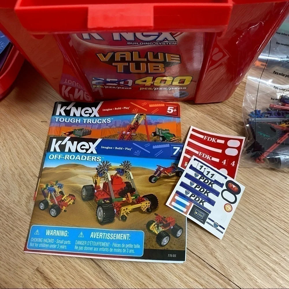 K-Nex Value Tub Building Pieces Kids Toys